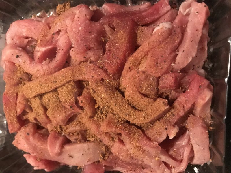 Thai 7 Spice Pork Stir Fry - Add Spice
