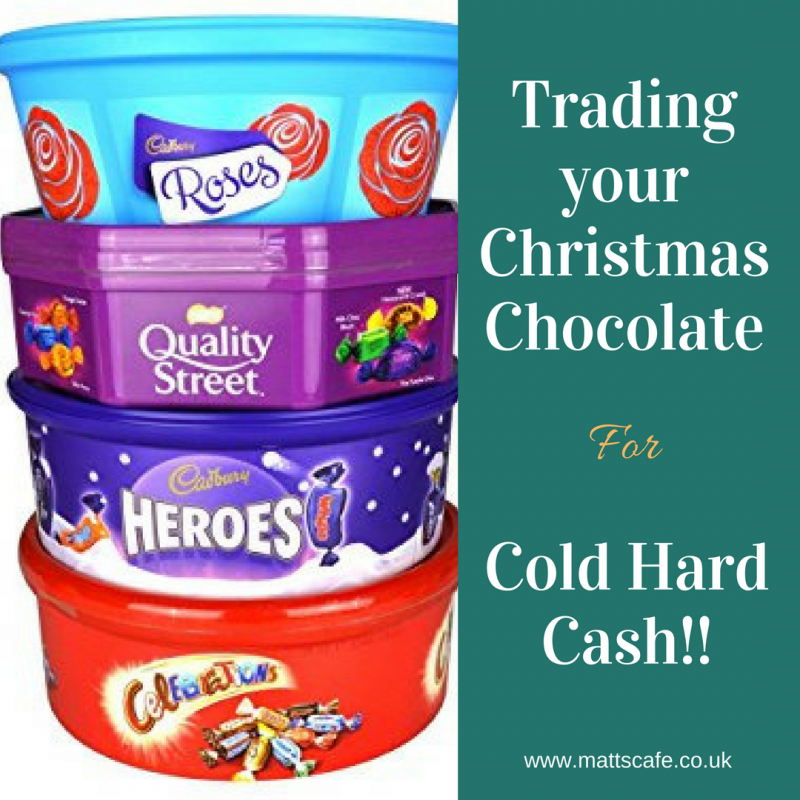 Chocolate for cash