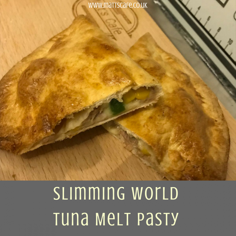 Slimming World Syn Free Tuna Melt Pasty-new