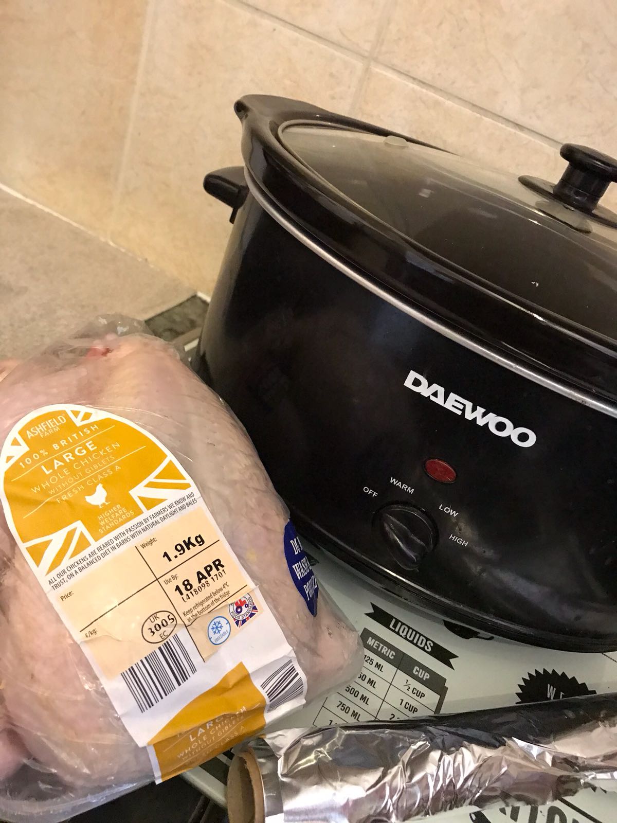 Slow Cooker Whole Roast Chicken