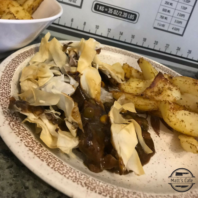 Slow Cooker Beef & Veg Pie