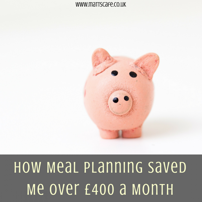How Meal Planning Saved Me Over £400 a Month
