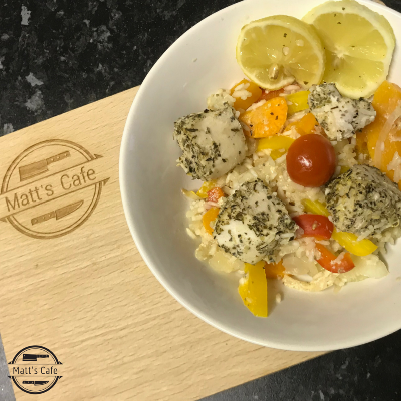 Slimming World Lemon chicken traybake