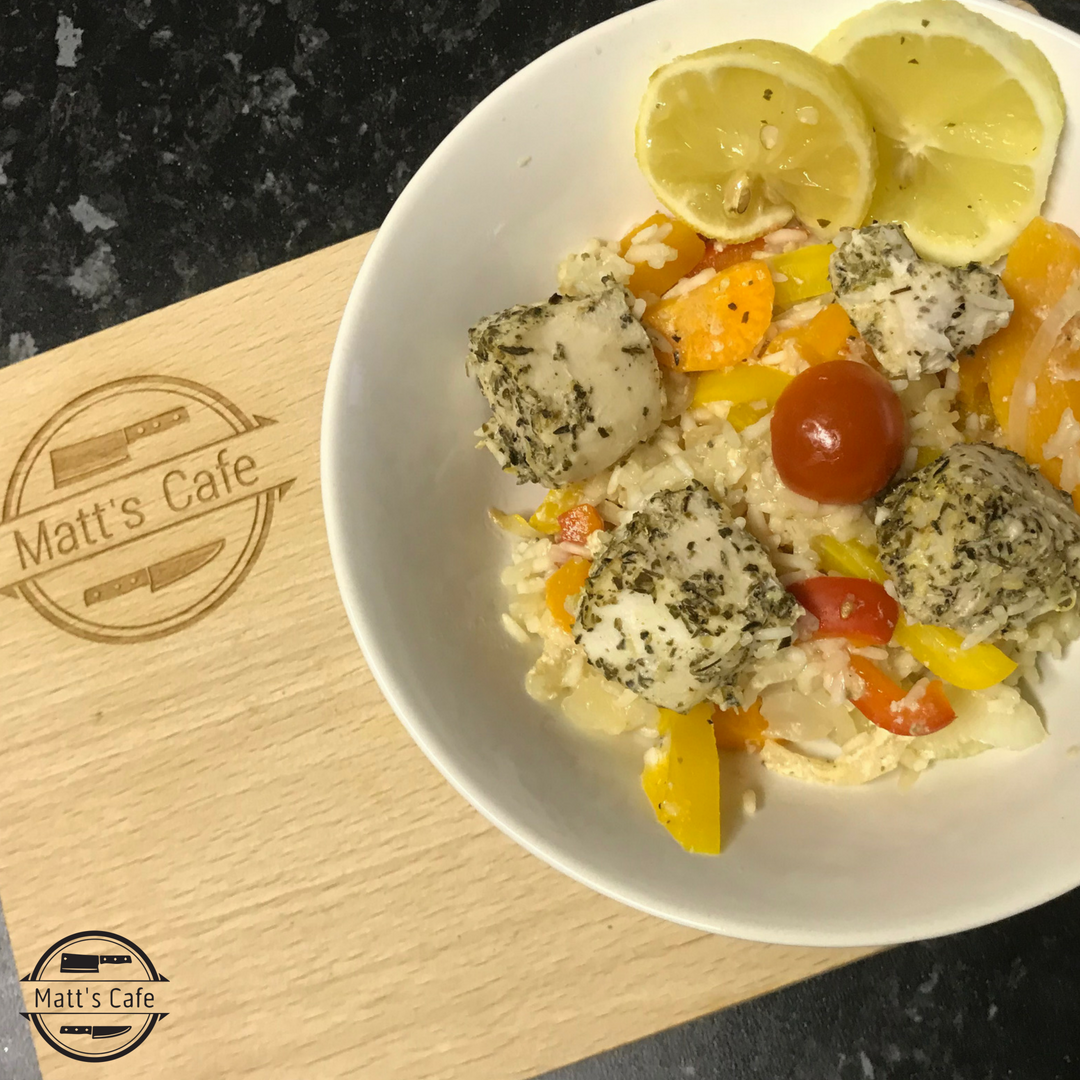 Slimming World Lemon chicken traybake