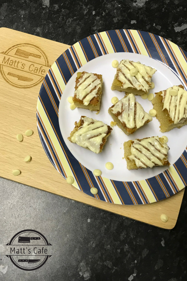 Slimming World White Chocolate Blondies