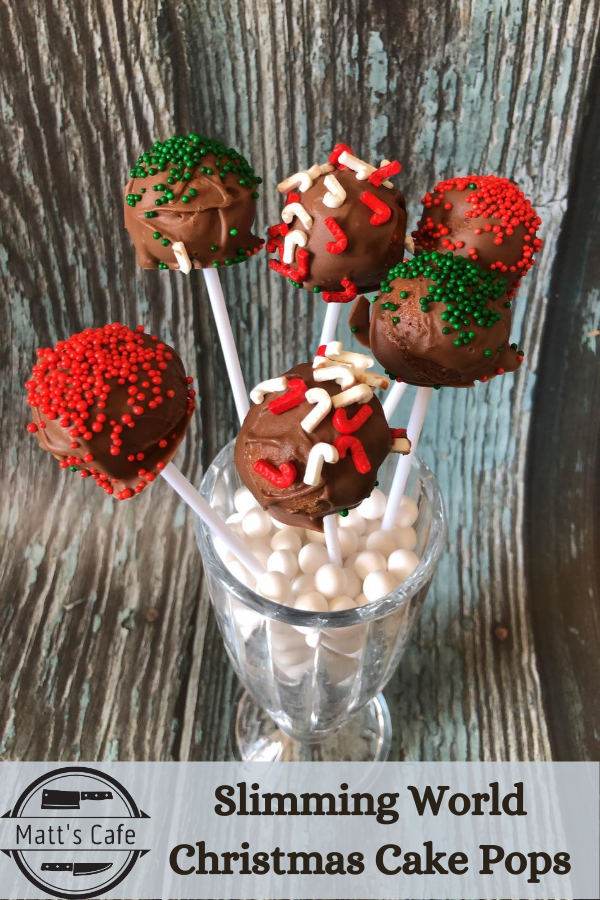 christmas cake pops