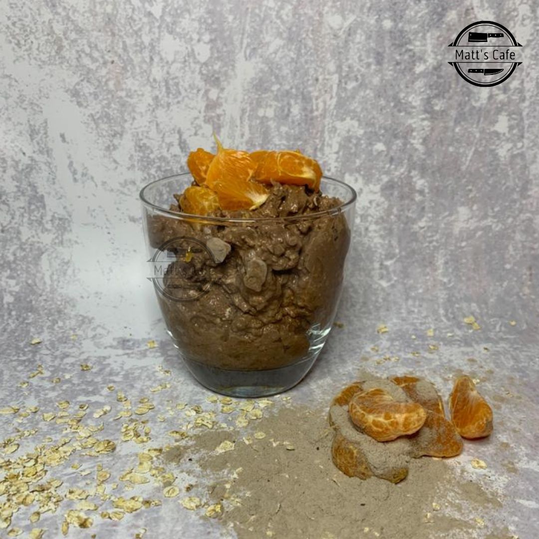 choc orange overnight oats