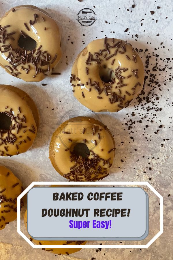 Baked coffee Doughnut Recipe 