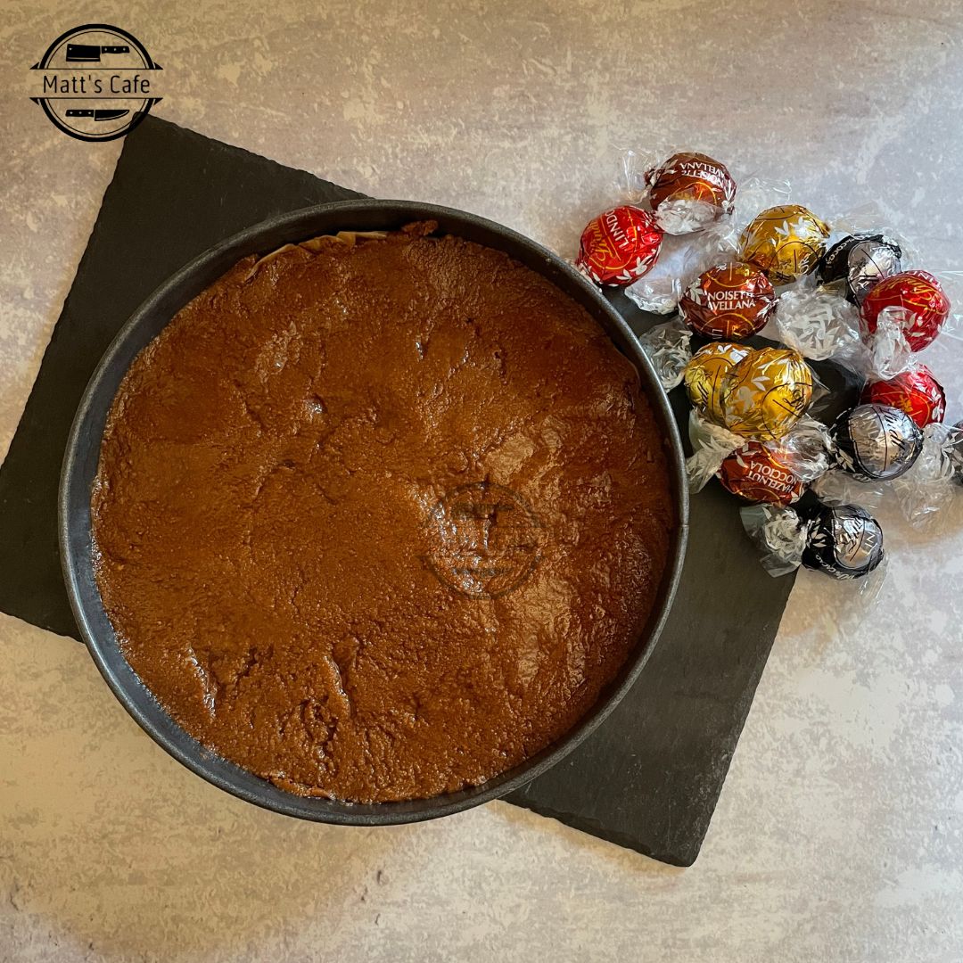 lindt chocolate cheesecake recipe - biscuit base