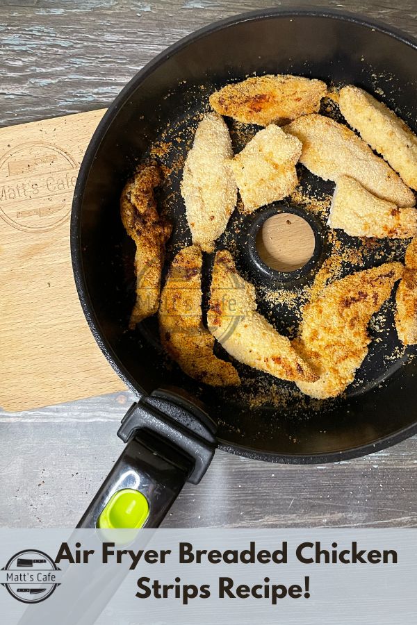Air Fryer Breaded Chicken Strips Recipe
