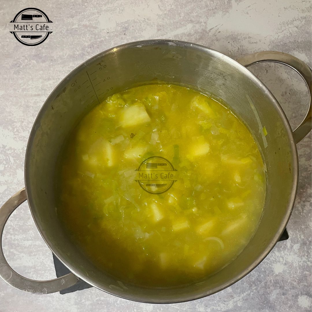Dairy Free potato leek soup recipe