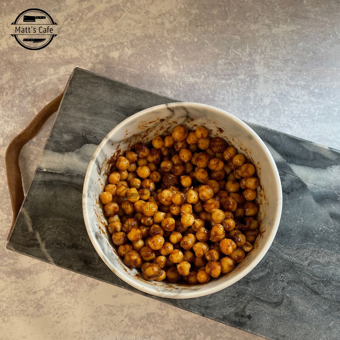 Spicy Roasted Chickpeas Recipe