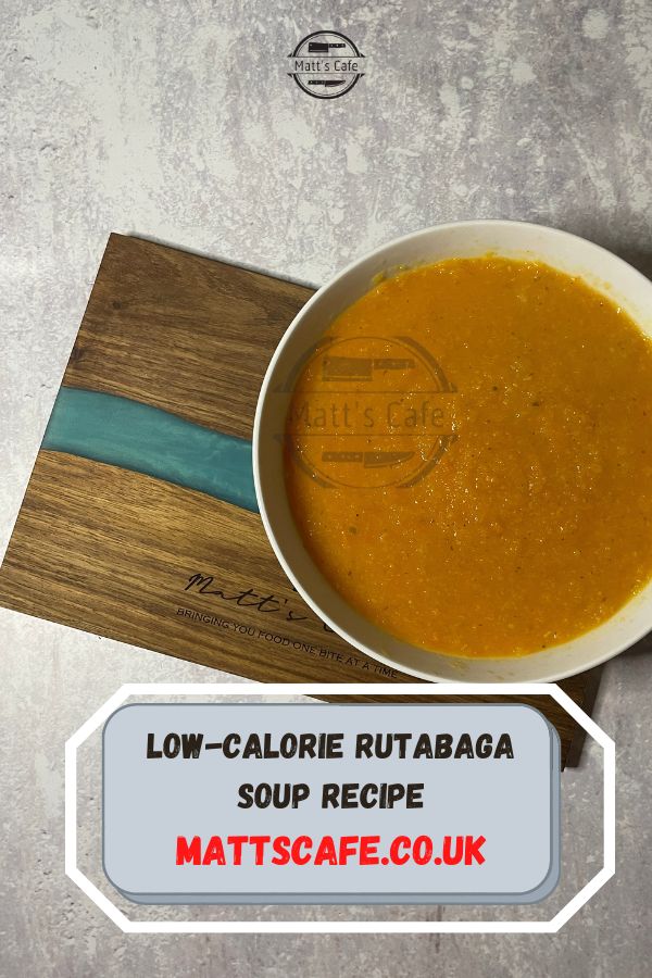 Low-Calorie Rutabaga Soup Recipe