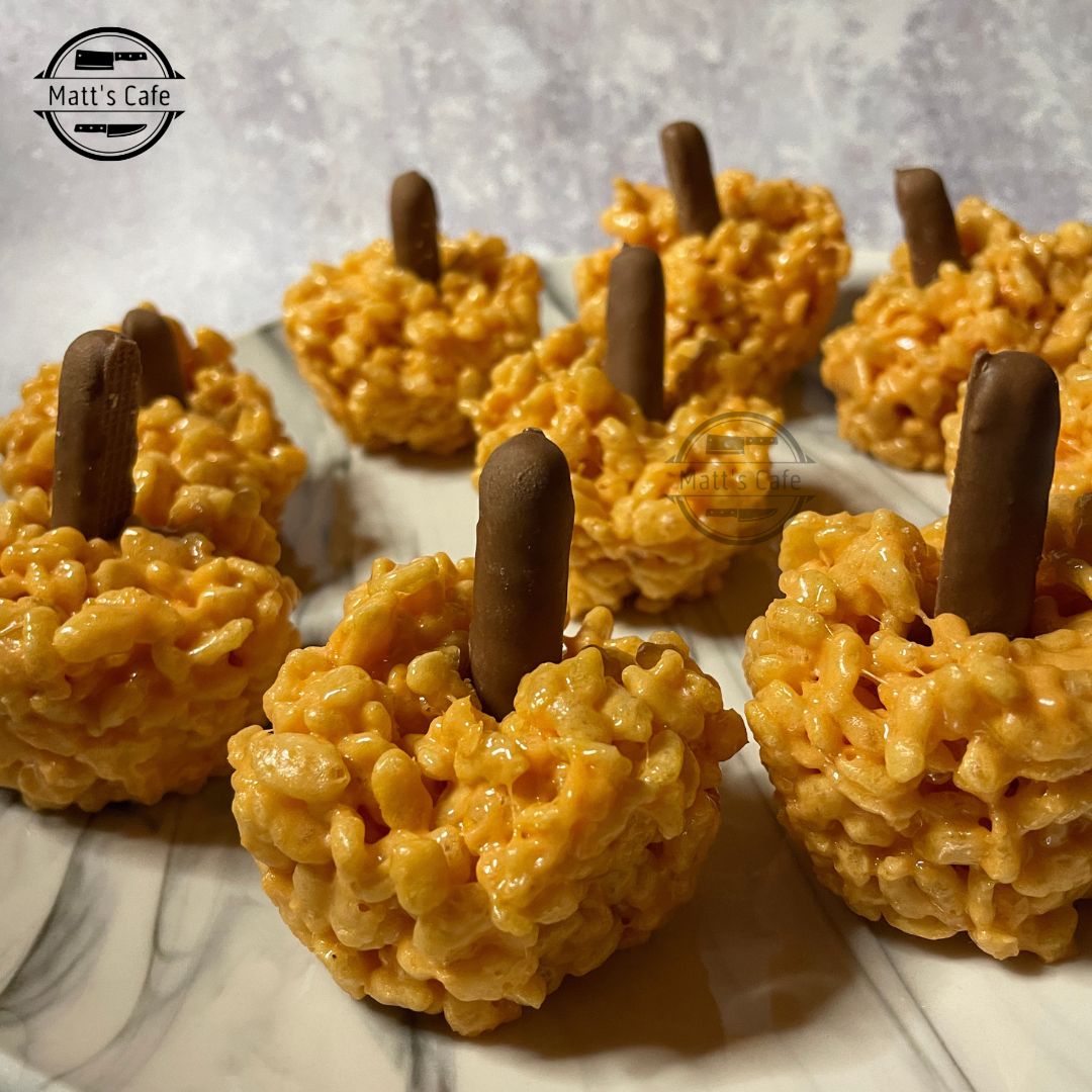 Rice Krispie Halloween Pumpkins Recipe