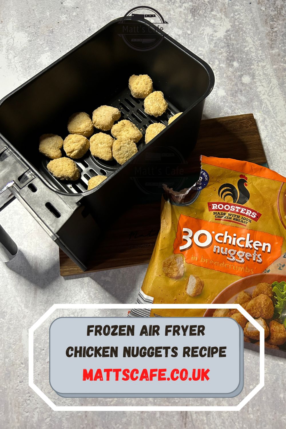 frozen air fryer chicken nuggets recipe 