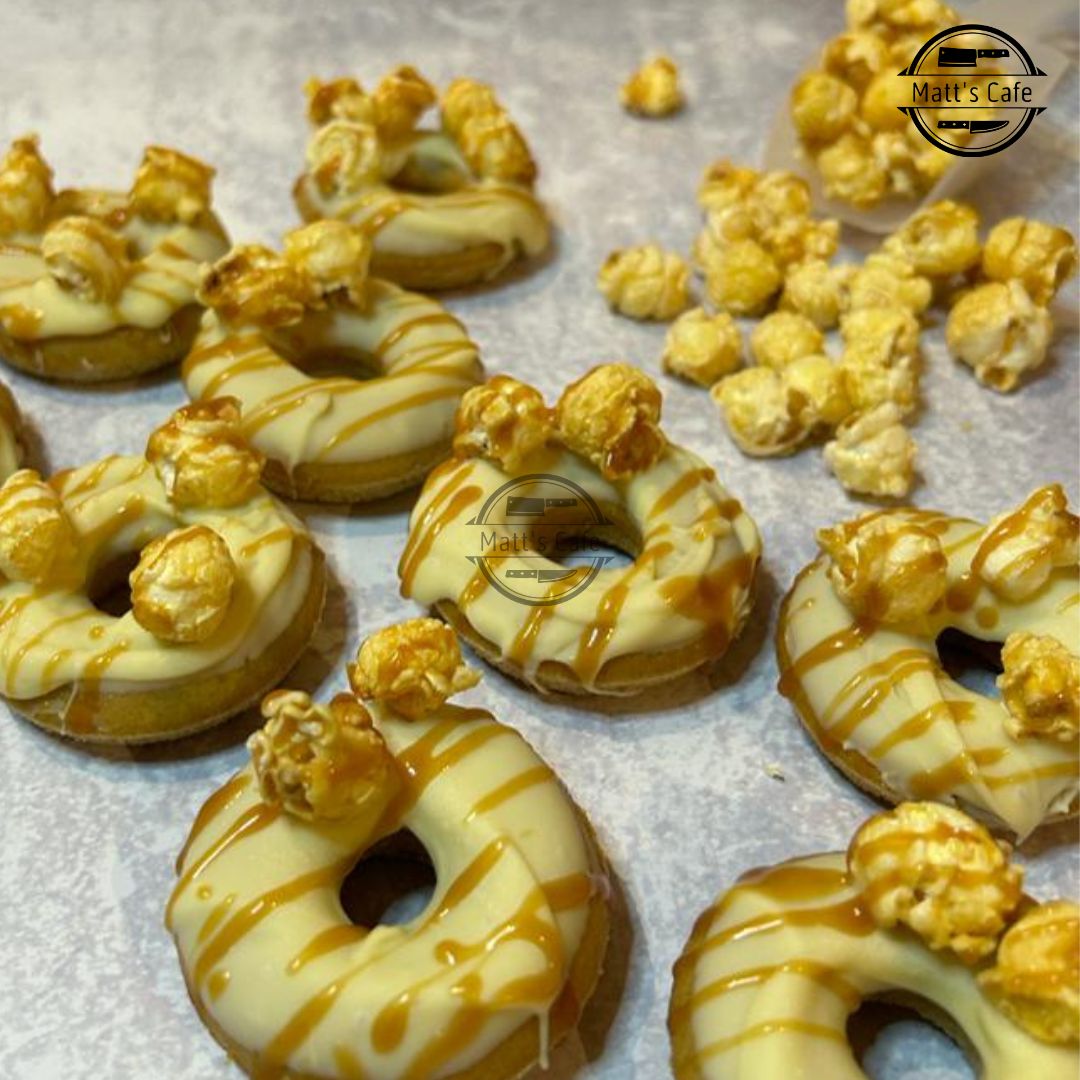 Prosecco Popcorn Doughnuts: Doughnuts That Sparkle